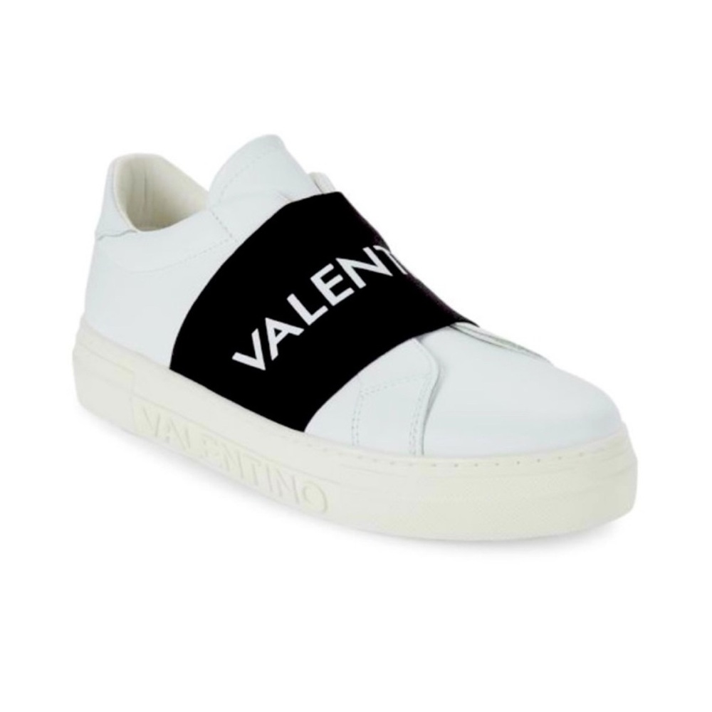 Valentino Maya Contrast Logo Slip On Sneakers